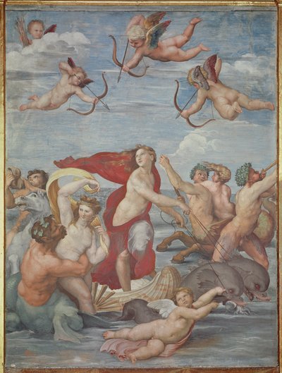Il Trionfo di Galatea, 1512-14 da Raffaello Sanzio Raphael